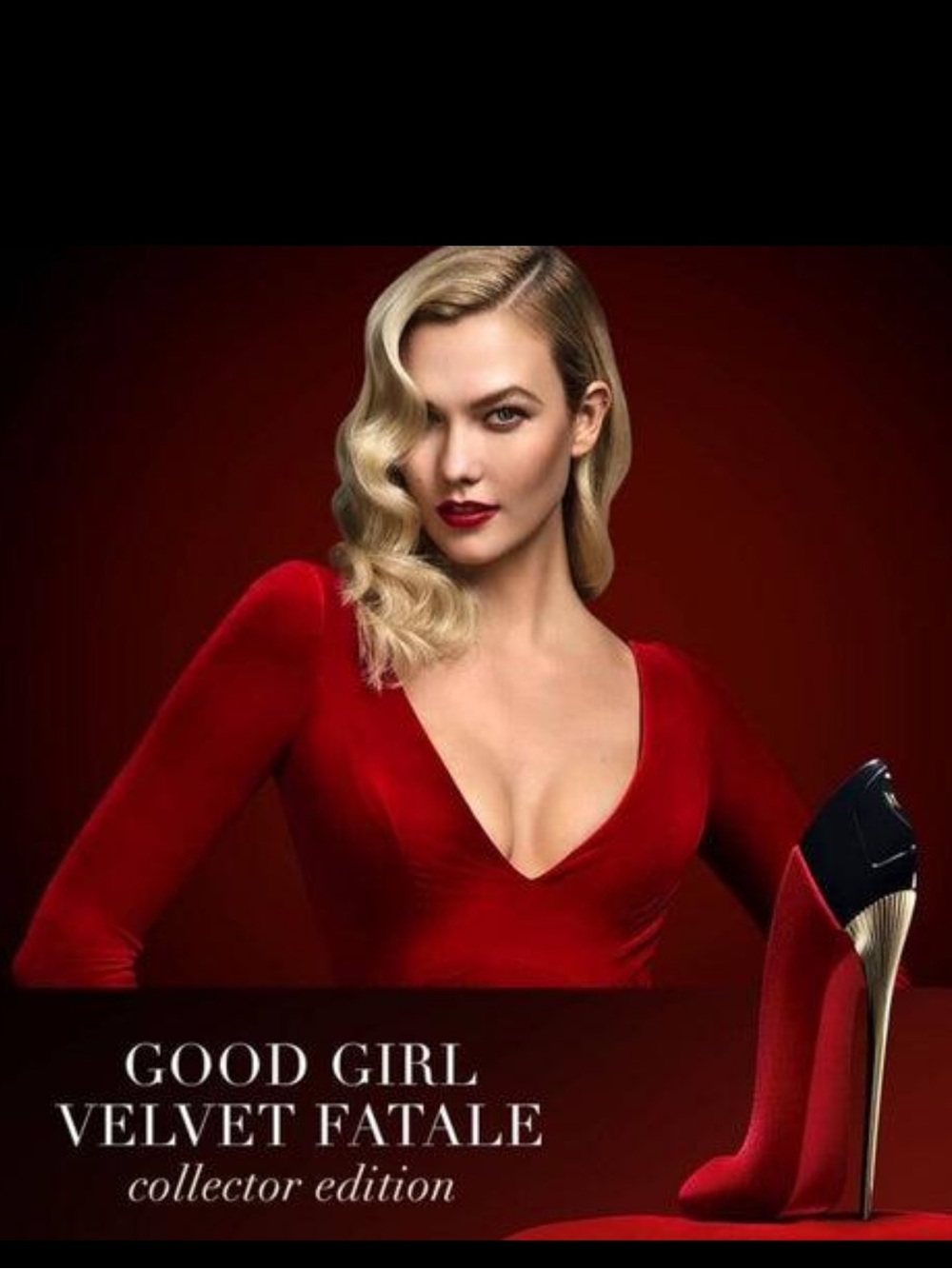 NWOT Carolina Herrera Good Girl Velvet Fatale collector’s edition
